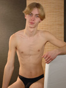 straight 20yo kermit playing naked with his huge erect dick and cumming on his body